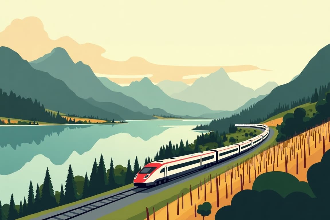 Illustration of Florence by First Class Rail