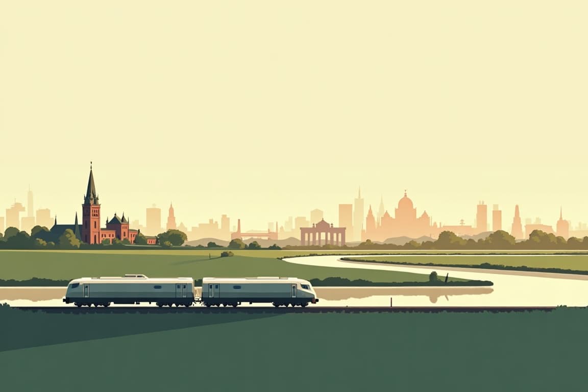Illustration of From Paris to Berlin: 1 Week
