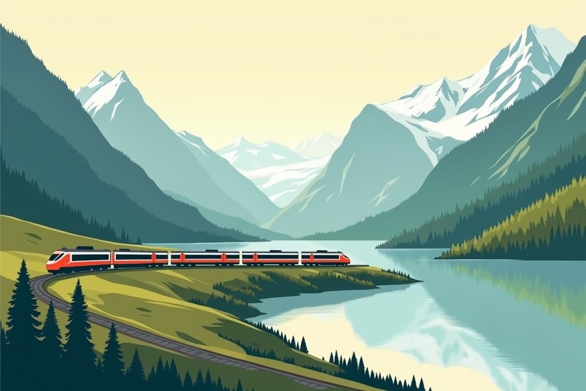 Illustration of Gems of Switzerland