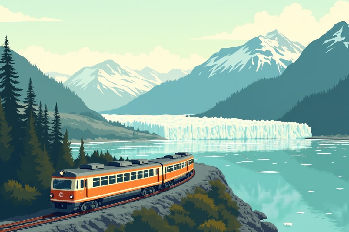 Illustration of Glacier Quest Cruise