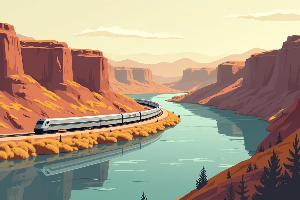 Illustration of Glenwood Springs and Denver Getaway