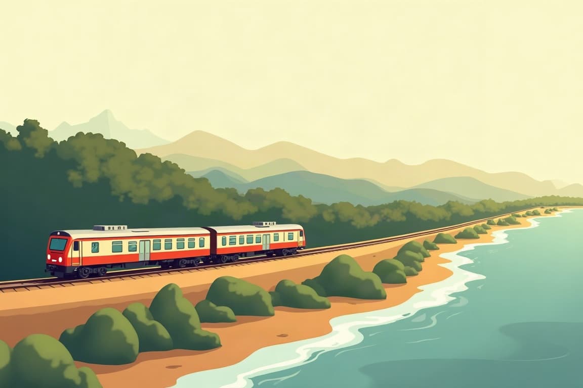 Illustration of Golden Chariot - Pride of Karnataka