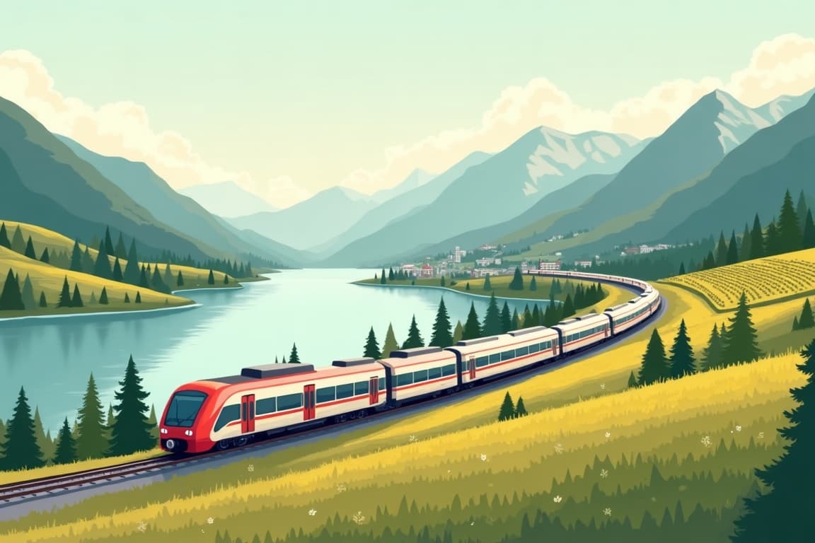 Illustration of GoldenPass Line