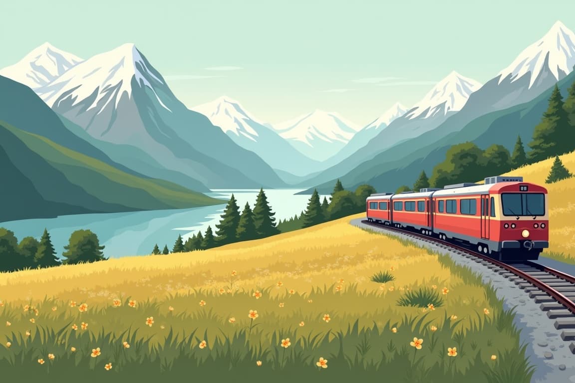 Illustration of GoldenPass Line