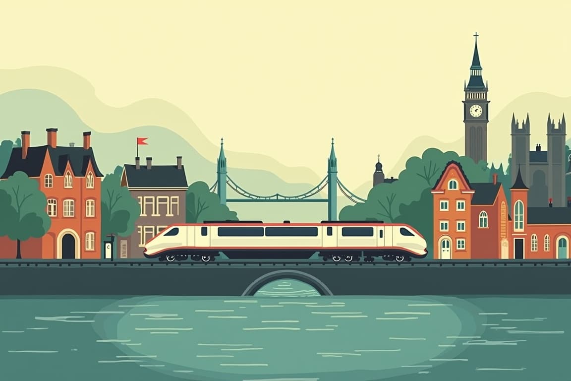 Illustration of Grand Amsterdam and London