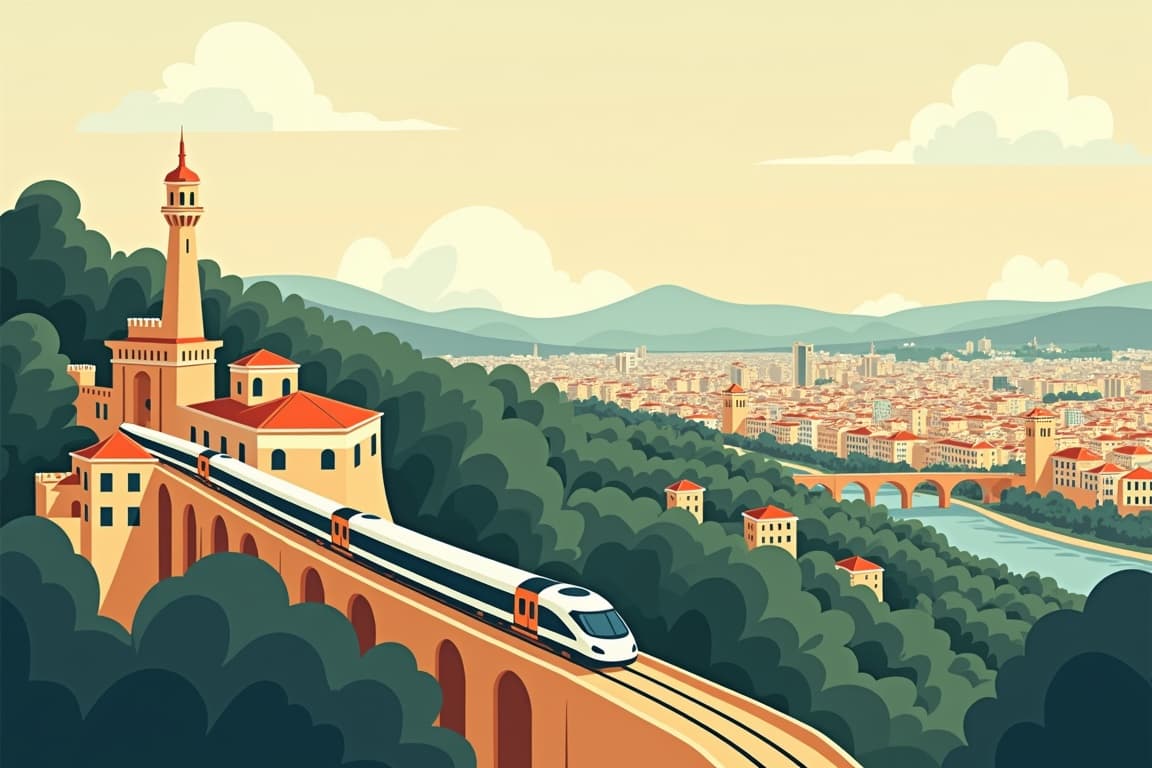 Illustration of Grand Barcelona and Madrid