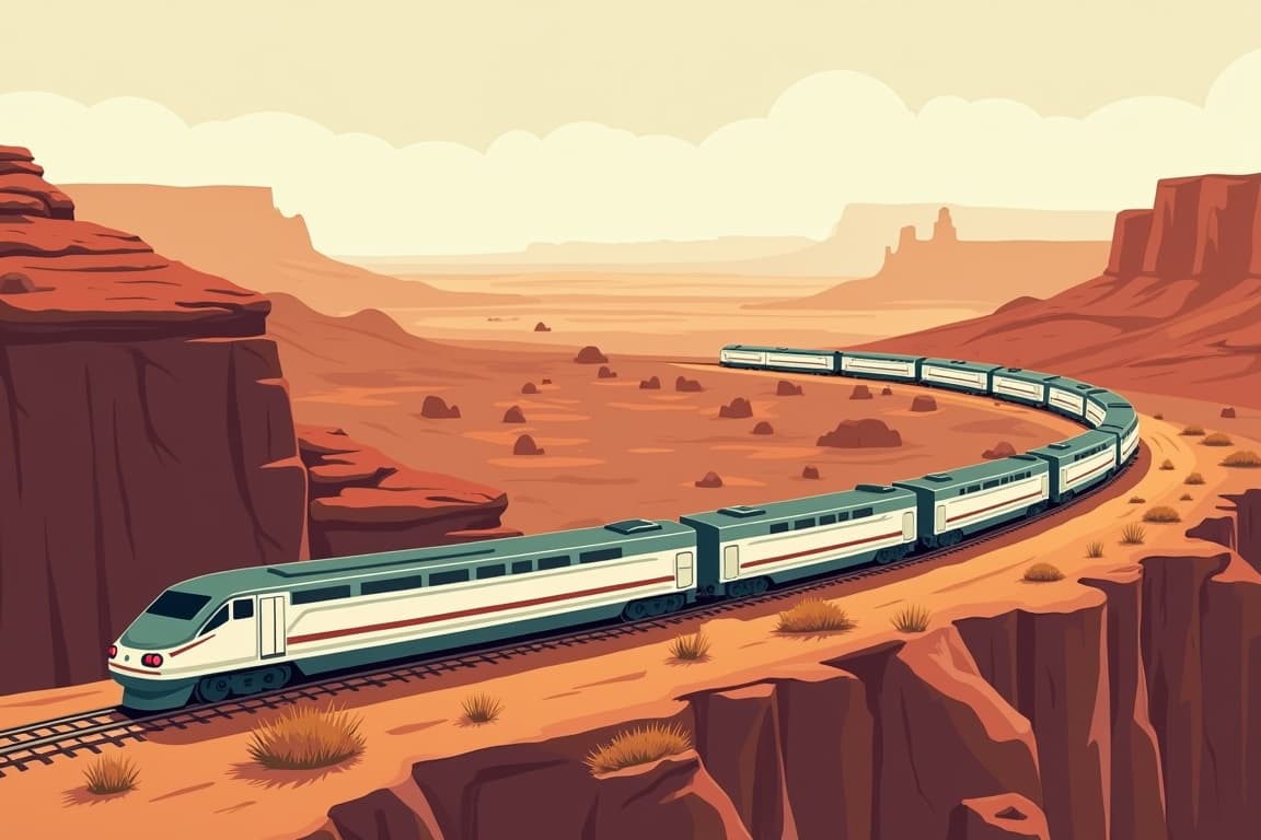 Illustration of Grand Canyon & Sedona Getaway
