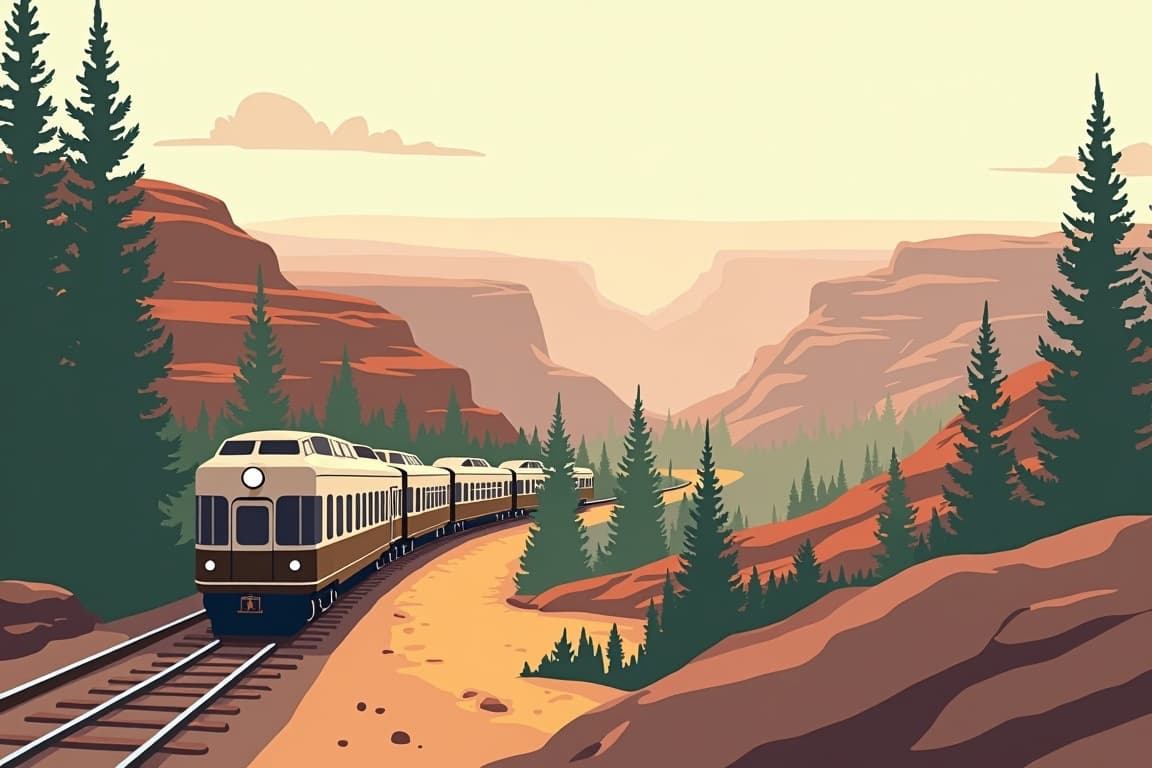 Illustration of Grand Canyon Extended Getaway