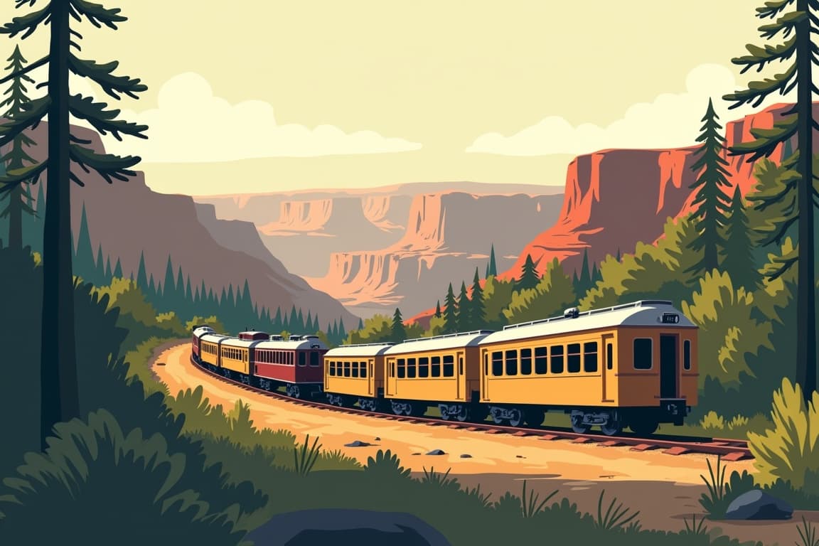 Illustration of Grand Canyon Getaway