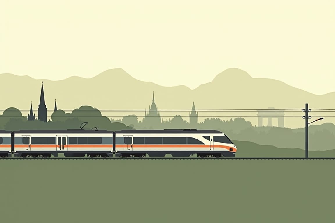 Illustration of Grand Cologne, Munich, and Berlin