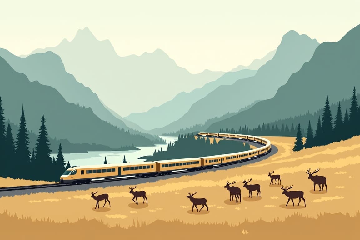 Illustration of Grand National Parks of America