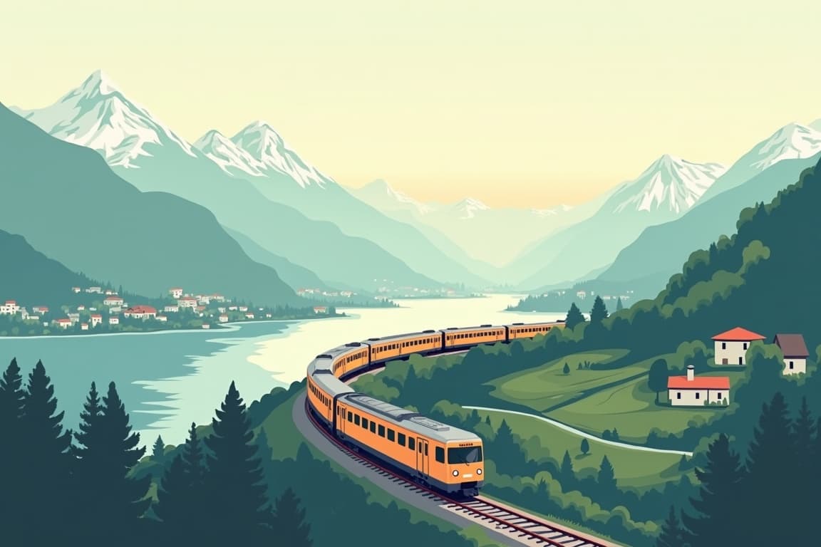 Illustration of Grand Tour of Italy
