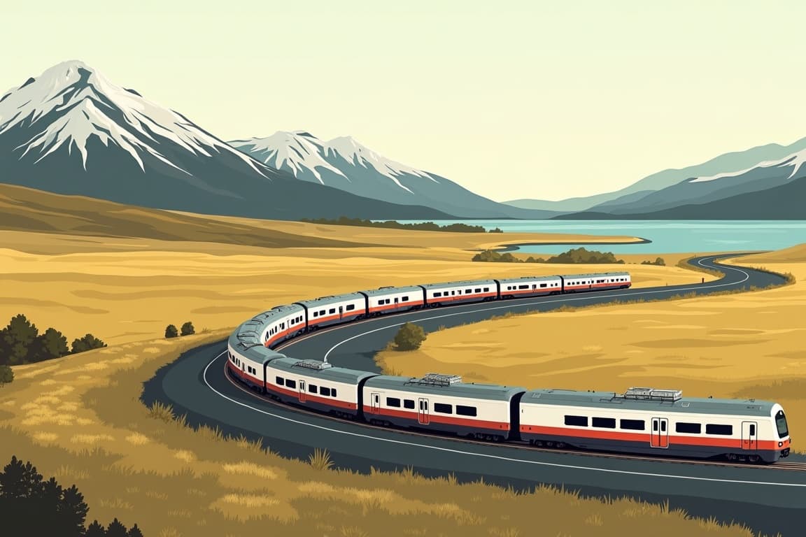 Illustration of Grand Tour of New Zealand
