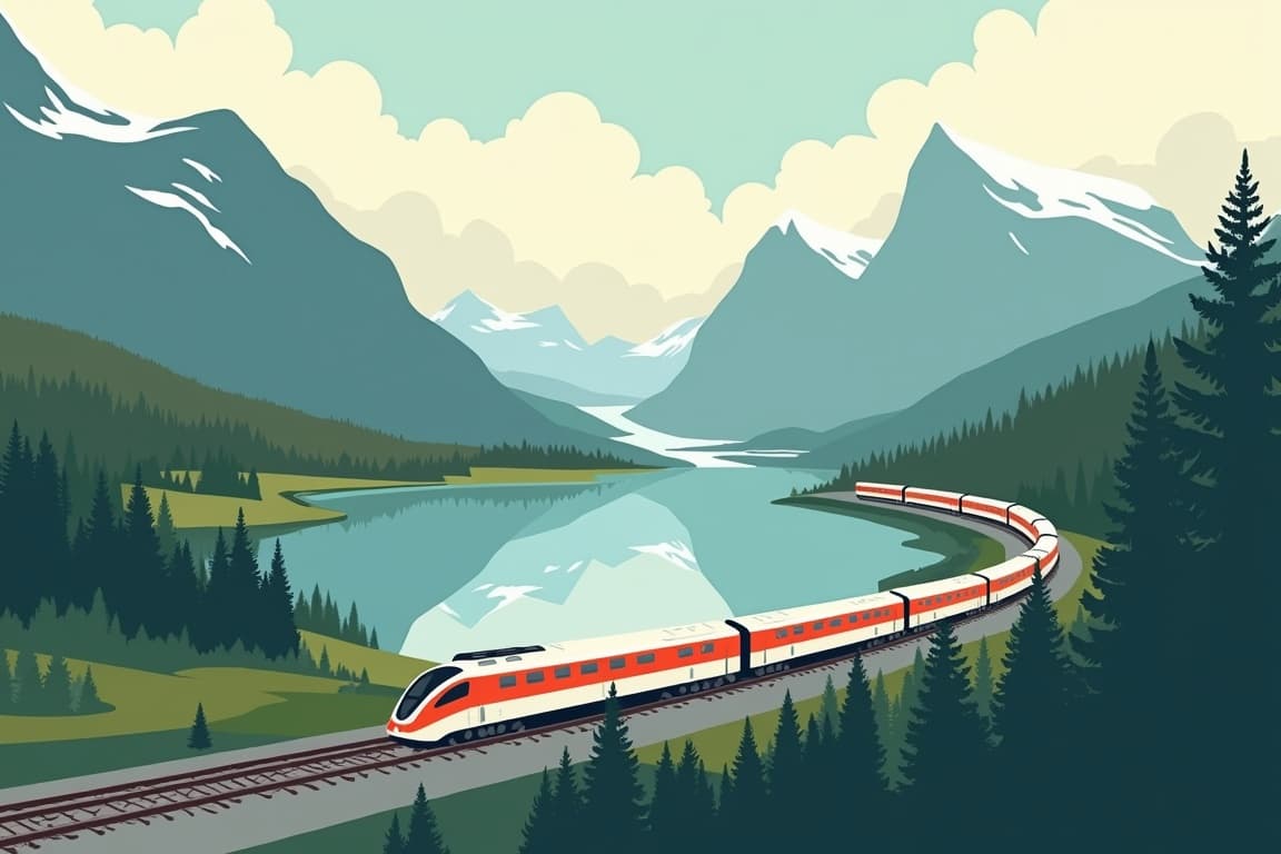 Illustration of Grand Tour of Norway & Sweden