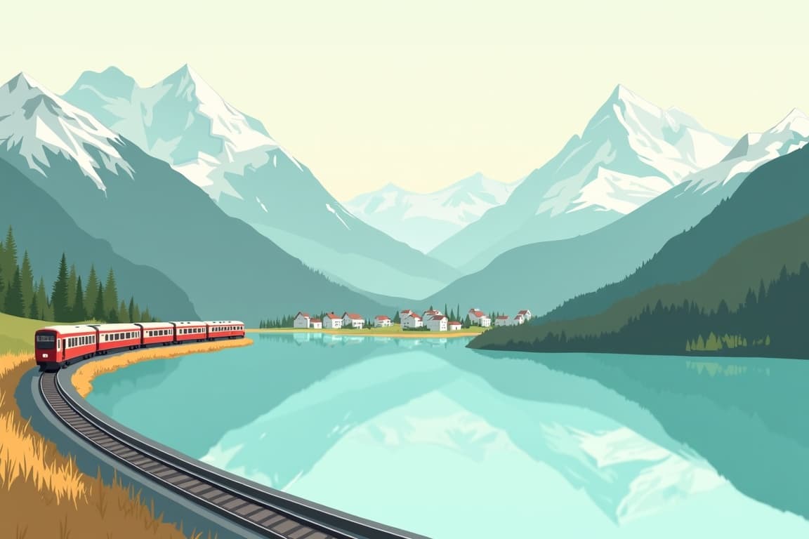 Illustration of Grand Tour of Switzerland