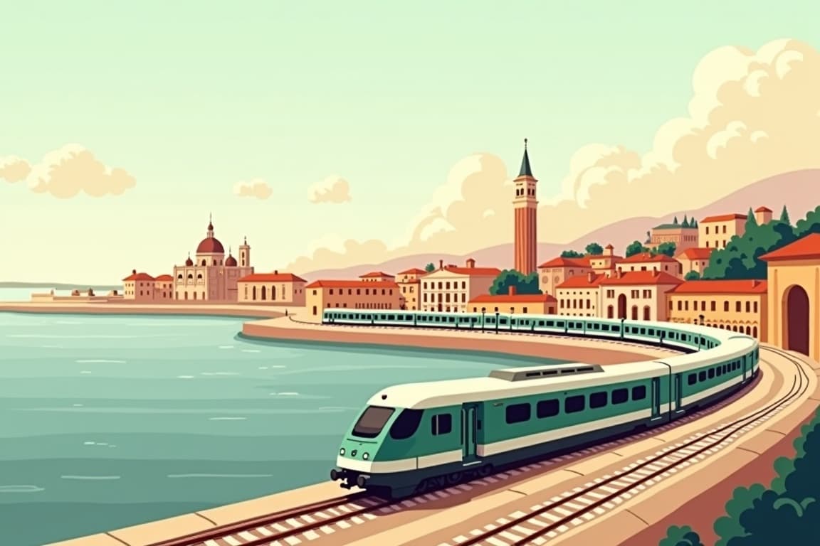 Illustration of Grand Venice, Florence, and Rome
