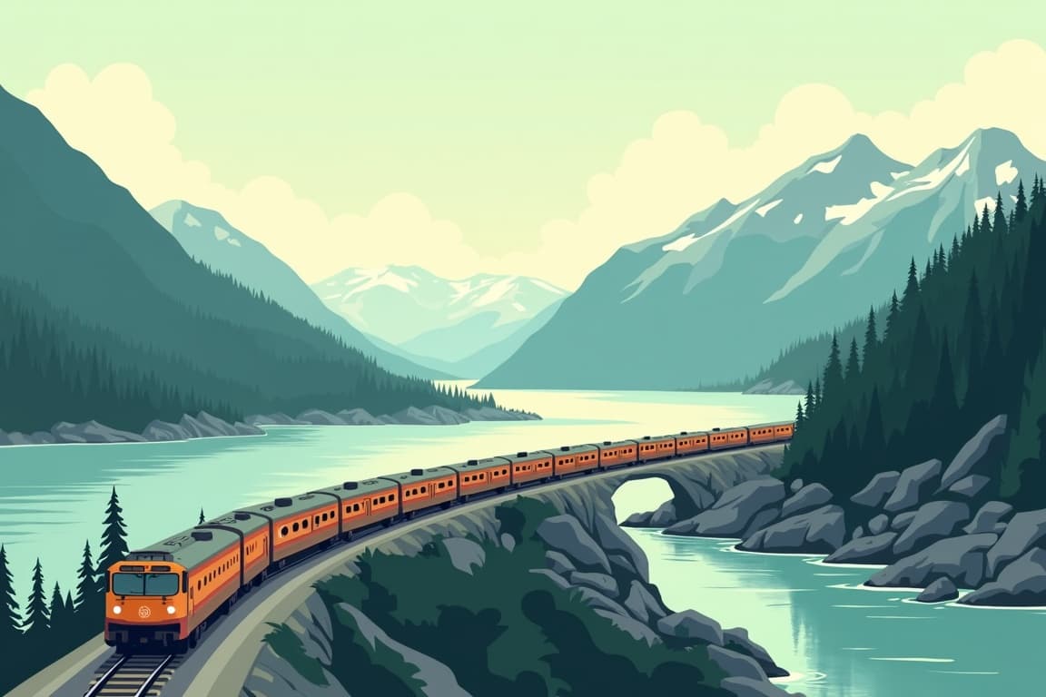 Illustration of Grande Alaska Tour