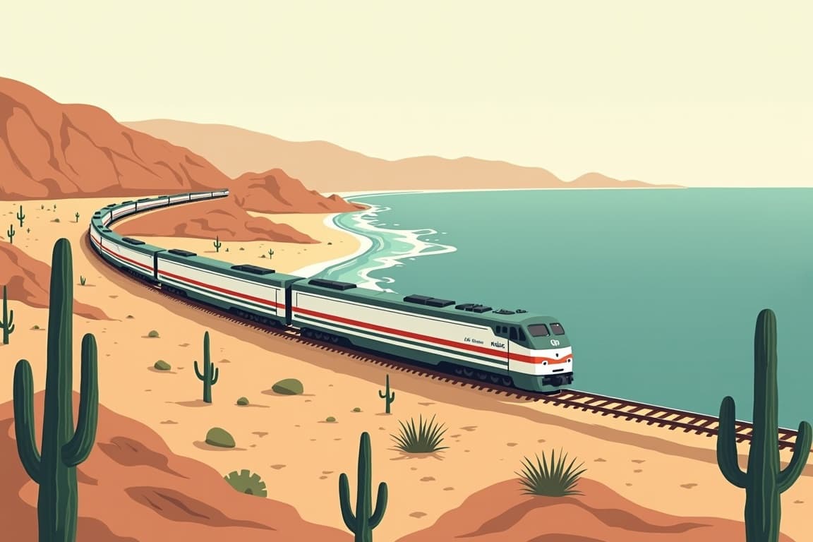 Illustration of Great American Rail Adventure