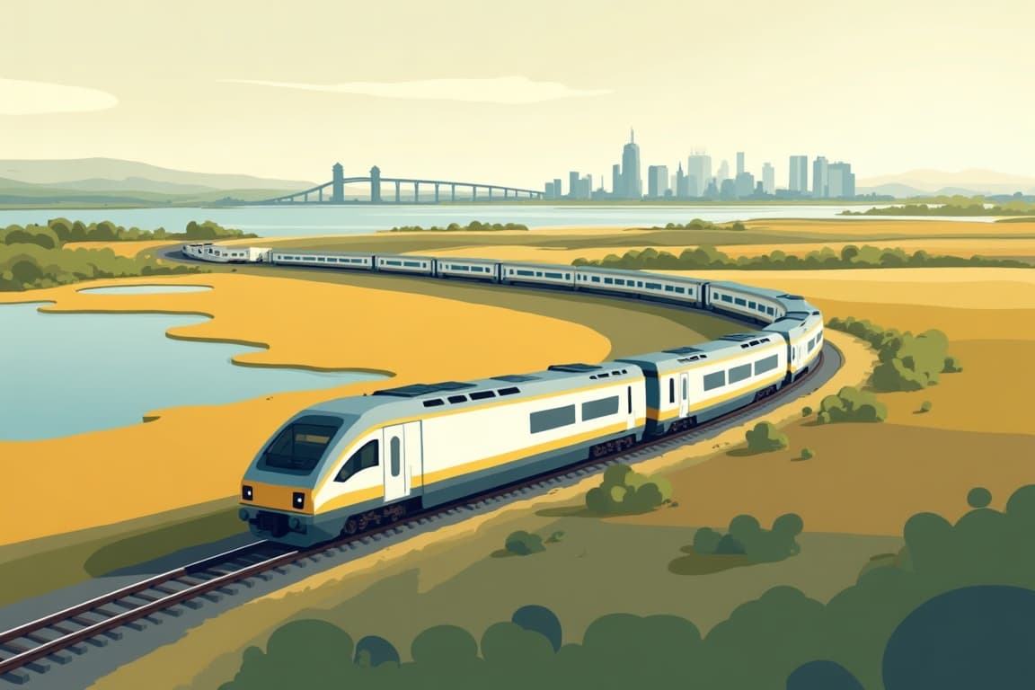 Illustration of Hamburg - Group tour