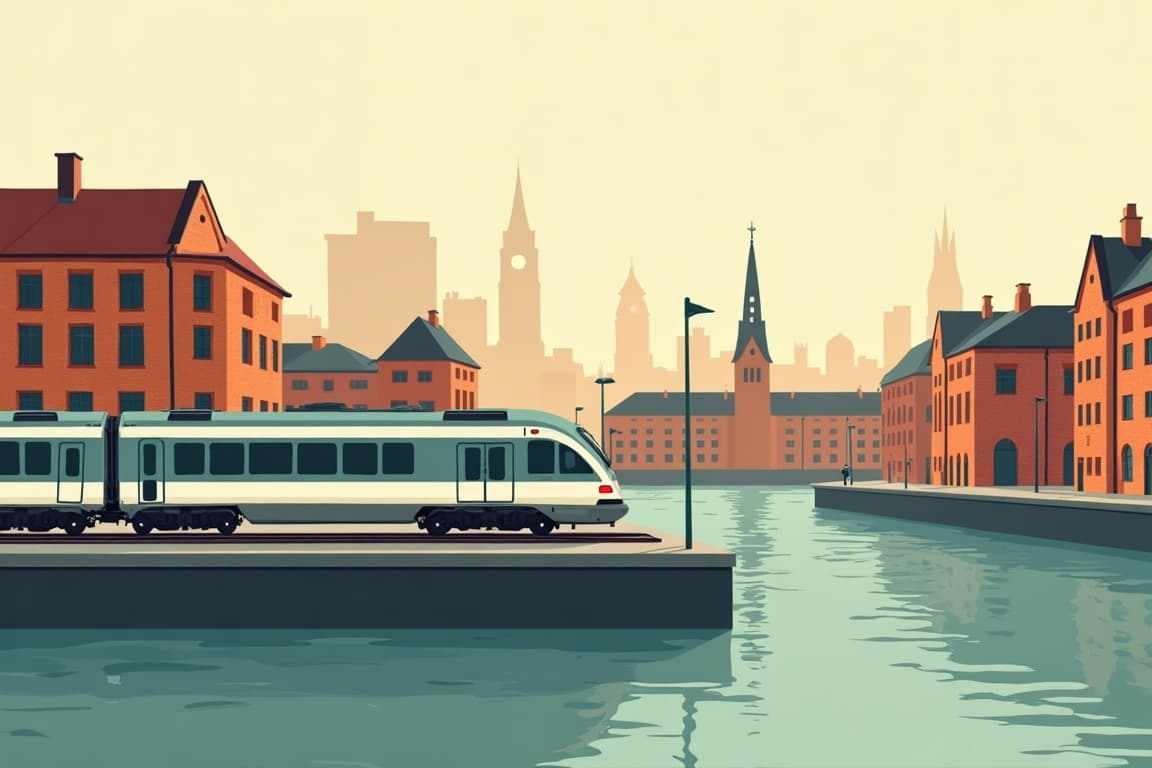 Illustration of Hamburg
