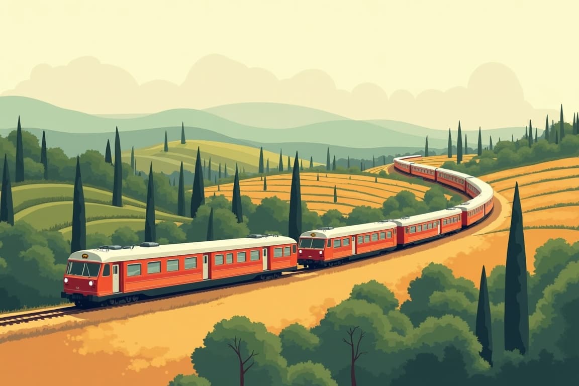 Illustration of Hidden Treasures of Tuscany