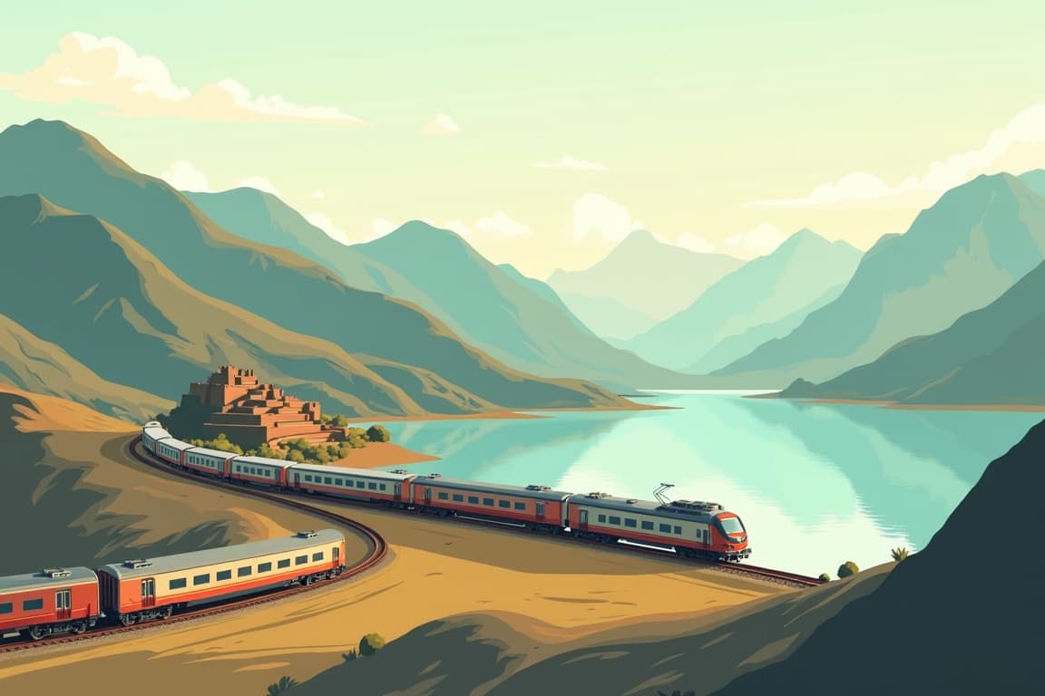 Illustration of Highlights of Peru by Rail