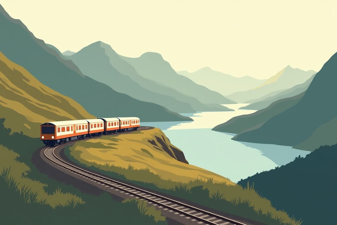 Illustration of Highlights of Scotland