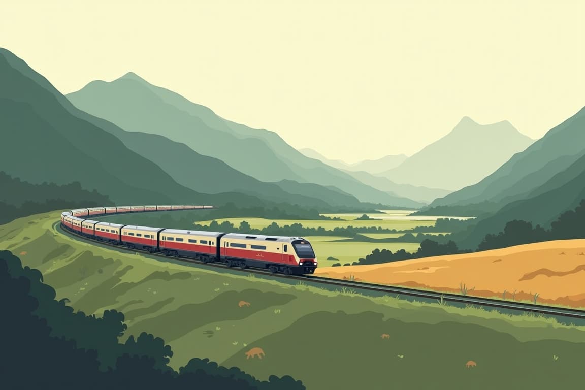 Illustration of Highlights of the United Kingdom