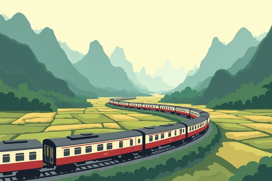 Illustration of Highlights of Vietnam