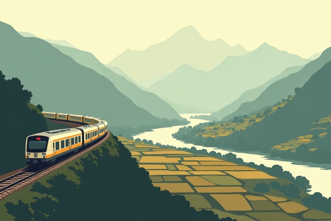 Illustration of Hiram Bingham