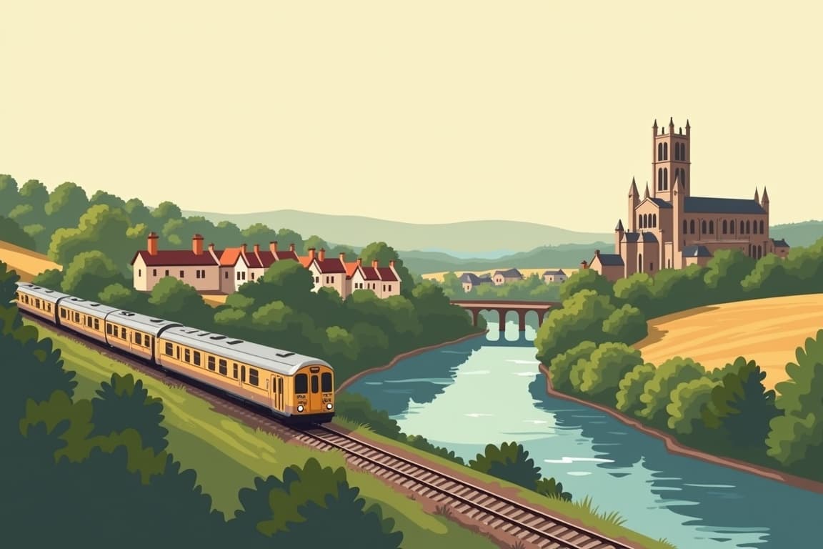 Illustration of Historic Worcester