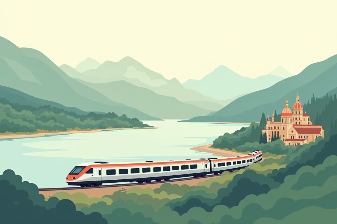Illustration of Iconic Italy