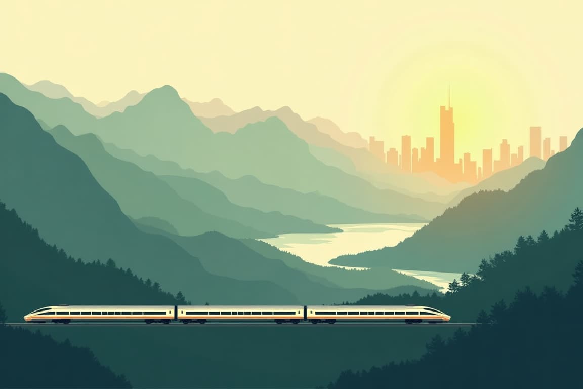 Illustration of Imperial China - Xi’an to Hong Kong