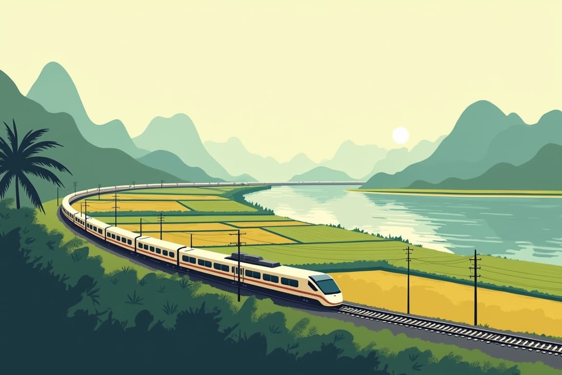 Illustration of Indochine Coastline
