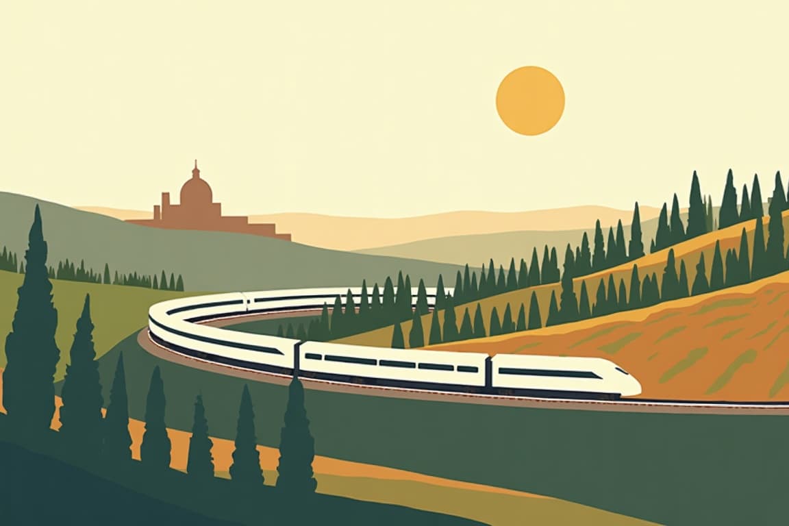 Illustration of Italian Explorer