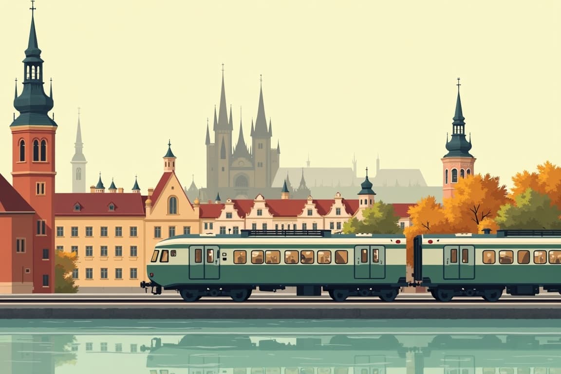 Illustration of Krakow