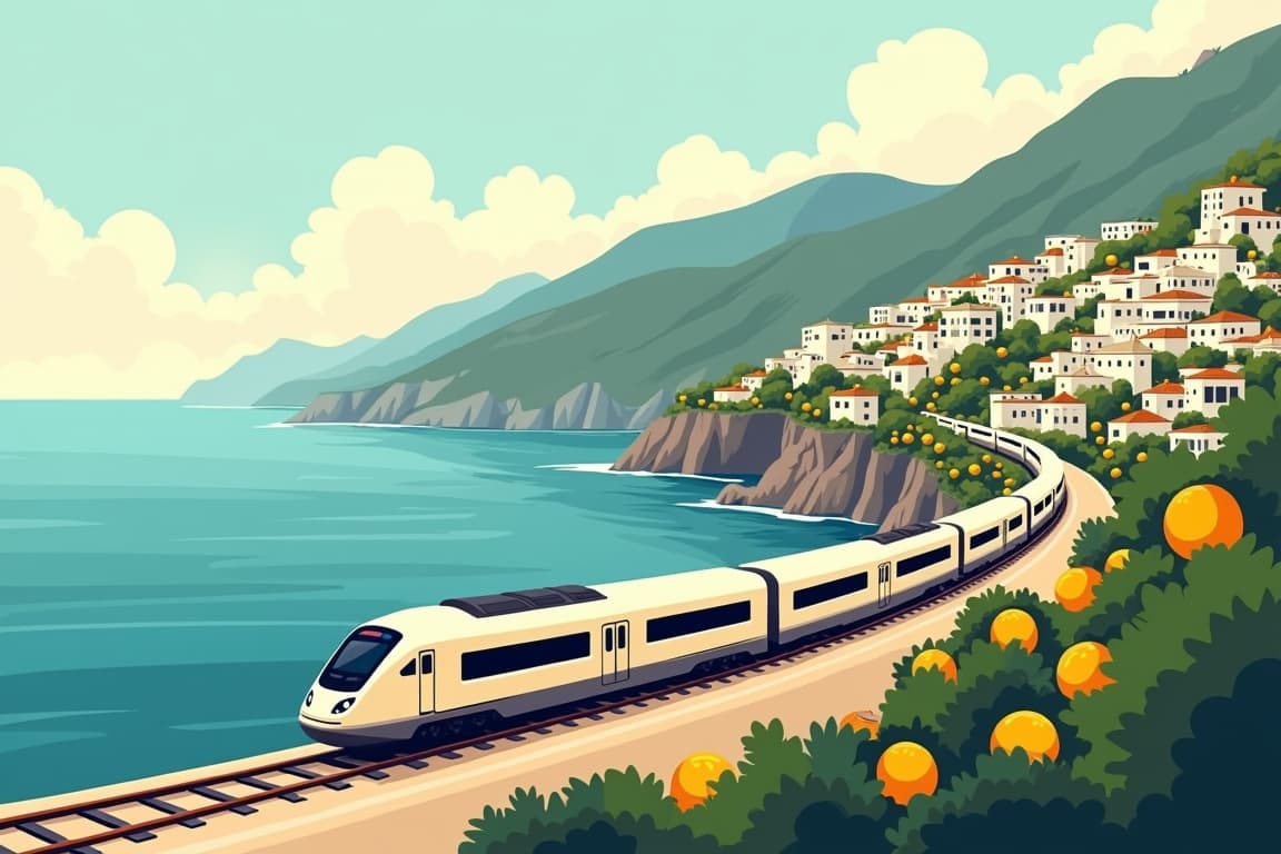 Illustration of La Dolce Vita Orient Express