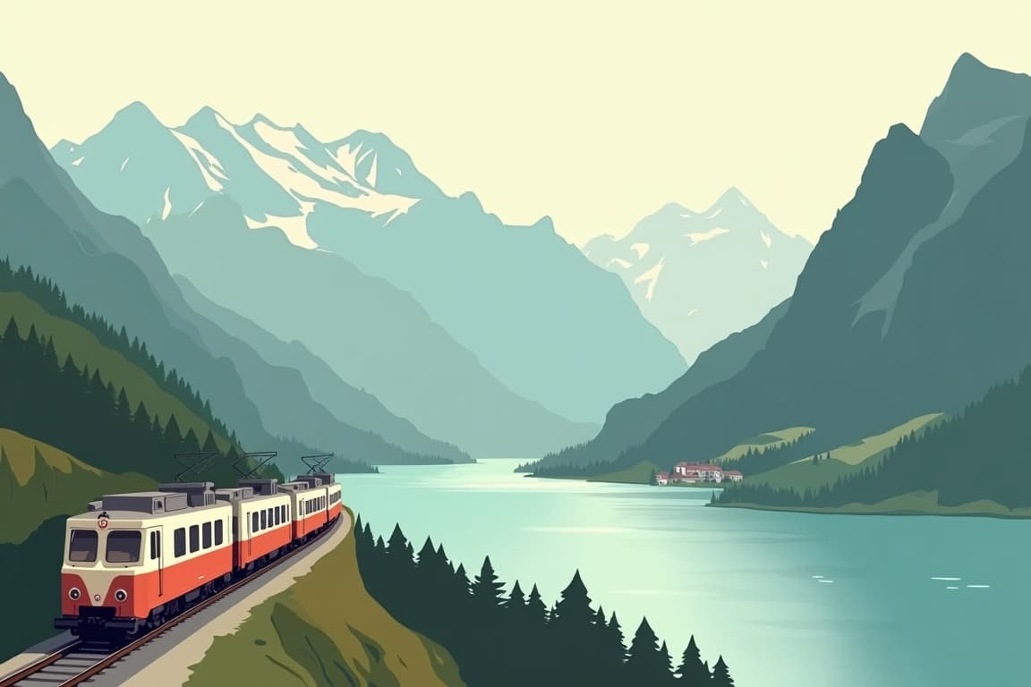 Illustration of Lake Como All Inclusive