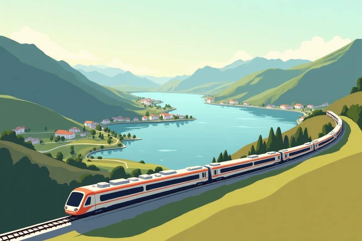 Illustration of Lake Garda All Inclusive