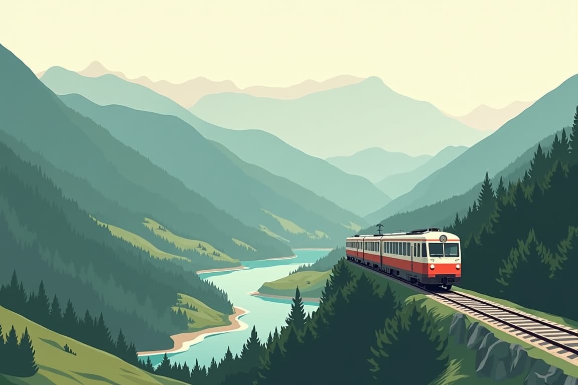 Illustration of Lakes & Coastlines Group Tour