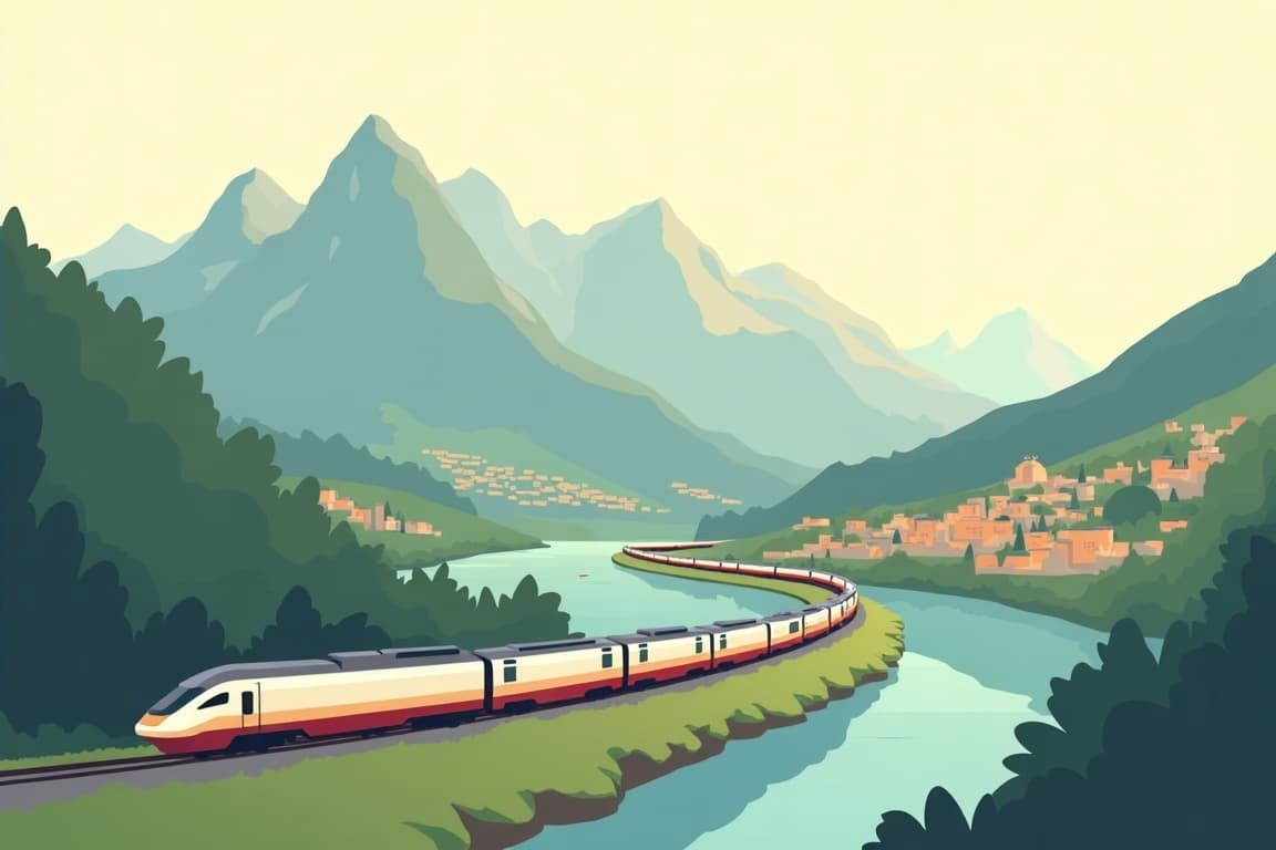 Illustration of Let's Go Europe