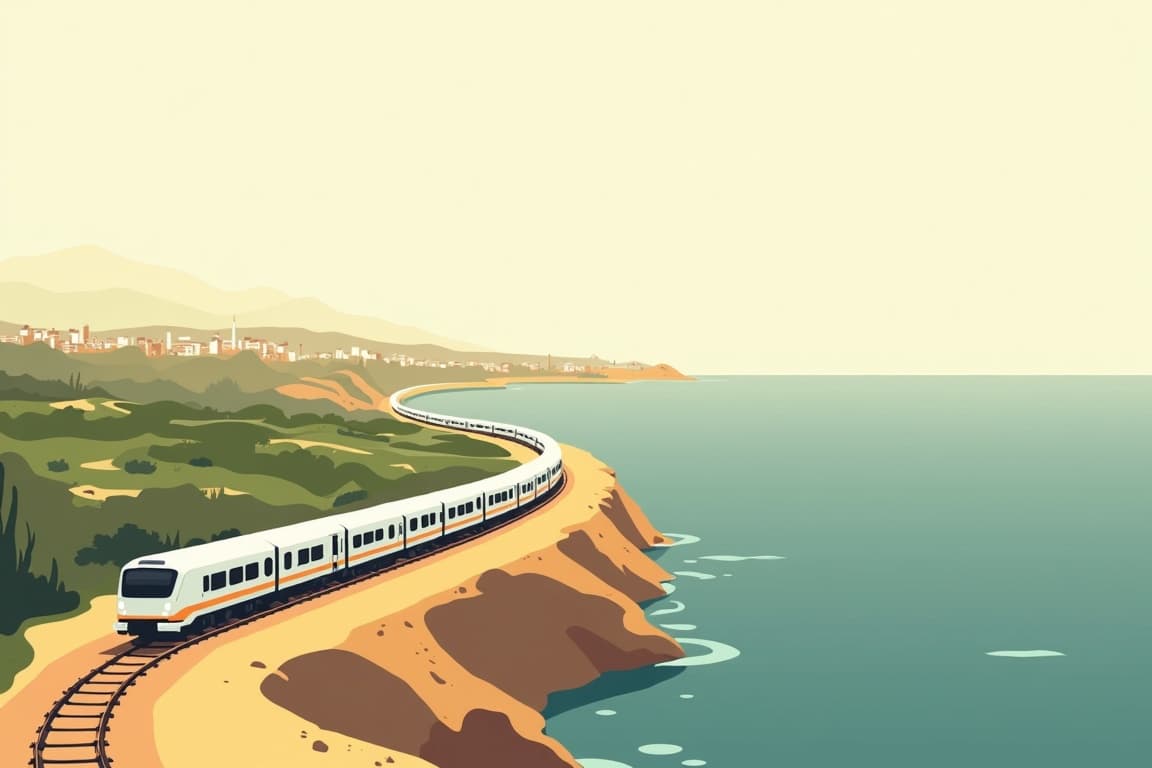 Illustration of Lisbon to London