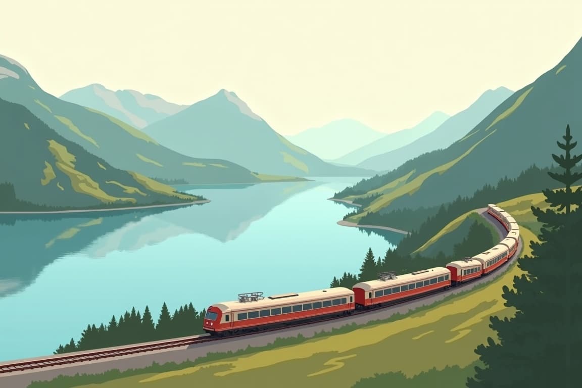 Illustration of Lucerne & Treasures of the Rhine