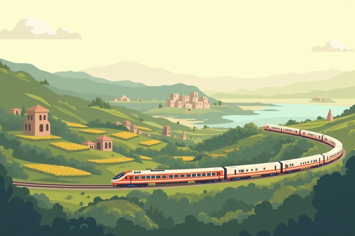 Illustration of Maharashtra Splendor (Deccan Odyssey)