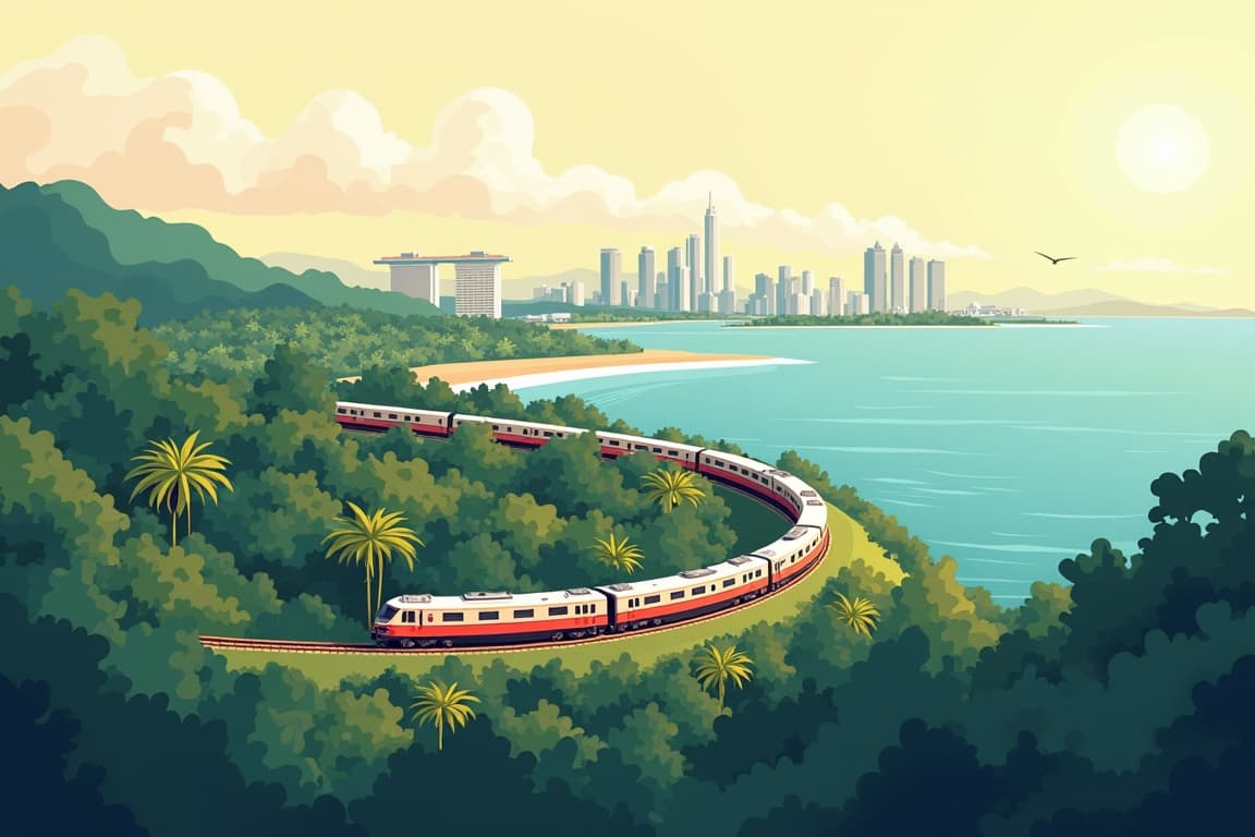 Illustration of Malaysia Discovery