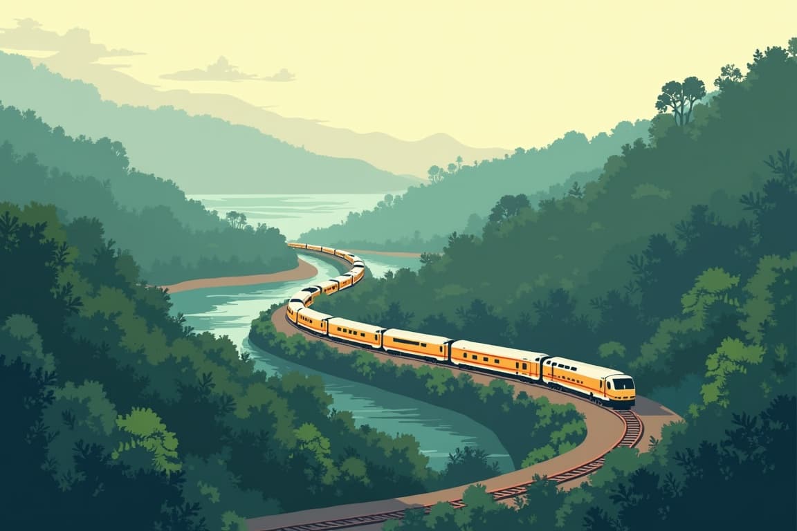 Illustration of Mystical Malaysia & Bali