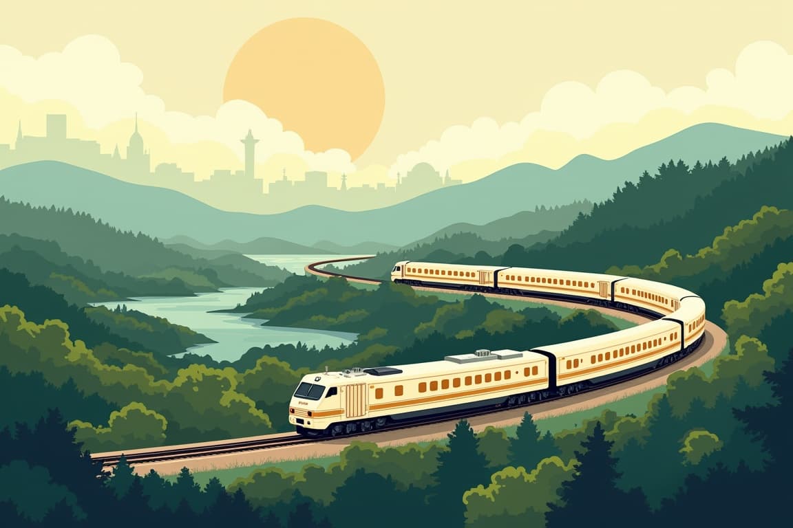 Illustration of Mystical Malaysia & Dubai