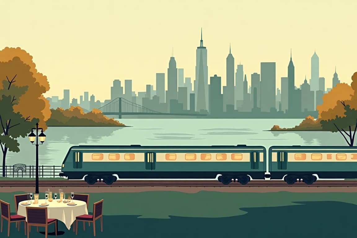 Illustration of New York City Complete Getaway