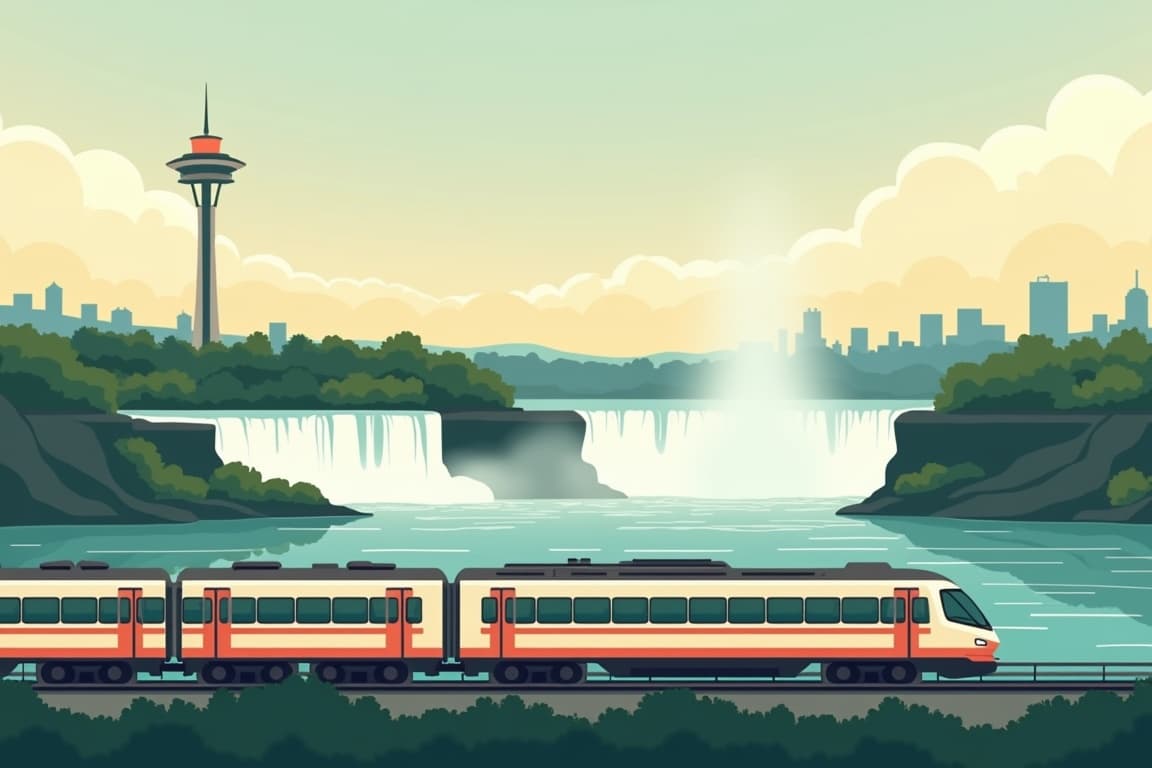 Illustration of Niagara Falls Getaway