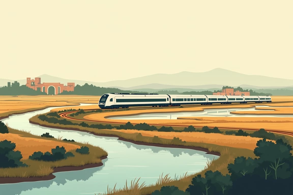 Illustration of Nimes and Arles